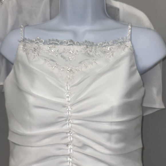 First Communion/Baptism/Flower Girl Gown Sweetir Pie Size 8.5 Plus size Girls - Picture 6 of 14